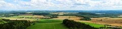 Blick über die Ilm-Saale-Platte (Süden)