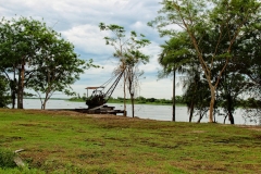 Puerto Casado am Ufer des Río Paraguay