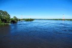 Río Tebicuary bei Villa Florida