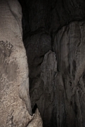 In einer Tropfsteinhöhle bei Vallemi