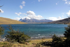 Lago el Toro und Torres del Paine