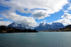Lago Pehoé und Torres del Paine