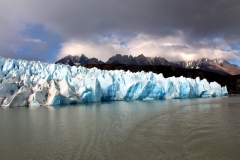 Teile des Gray Gletschers