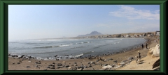 Die Bucht von Huanchaco
