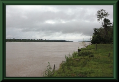 Amazonas bei Yanamono, morgens, stromaufwärts