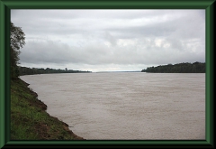 Amazonas bei Yanamono, morgens, stromabwärts