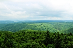 Blick nach Nordwesen, Richtung Brocken