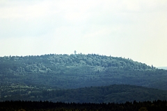 Blick zum Josephskreuz bei Stolberg