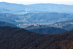 Blick zur Burg Ludwigstein