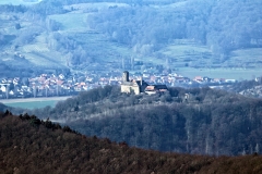 Blick zur Burg Ludwigstein