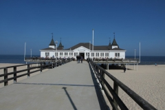 Die historische Seebrücke von Ahlbeck