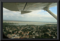 Start mit Blick zum Orinoco