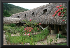 Die moderne Lodge in Camaima