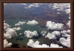 Blick zum Stausee Guárico