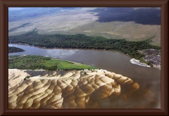 Beim Landeanflug auf Puerto Ayacucho