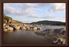 Mündungsgebiet des Río Cataniapo in den Río Orinoco