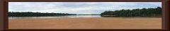 Rio Ventuari - Blick stromaufwärts (von der Sandbank)
