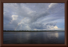 ... auch am Rio Orinoco kann man Regenbogen sehen