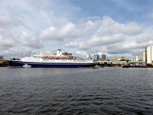 Manaus, vom Rio Negro aus gesehen