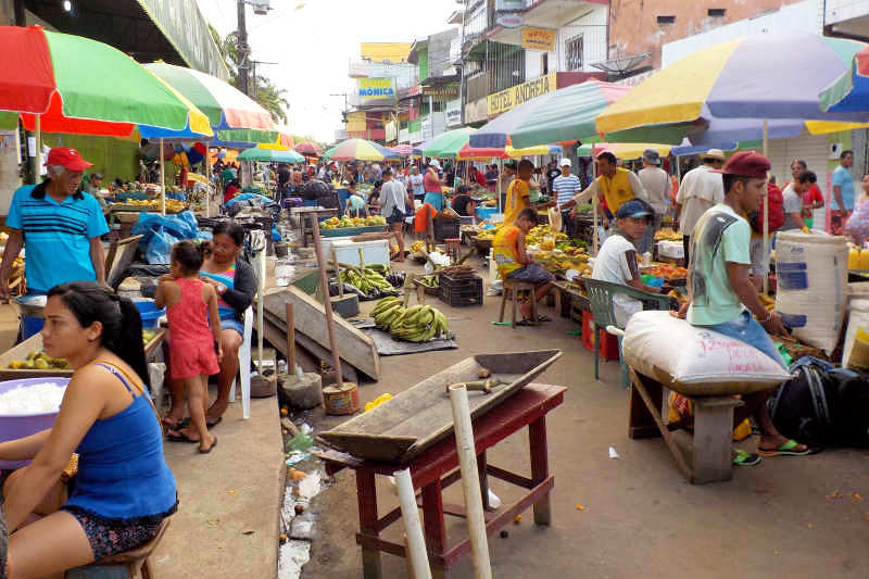 Markt in Coari
