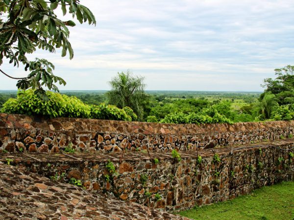 Fuerte San Carlos del río Apa - Blick nach Brasilien